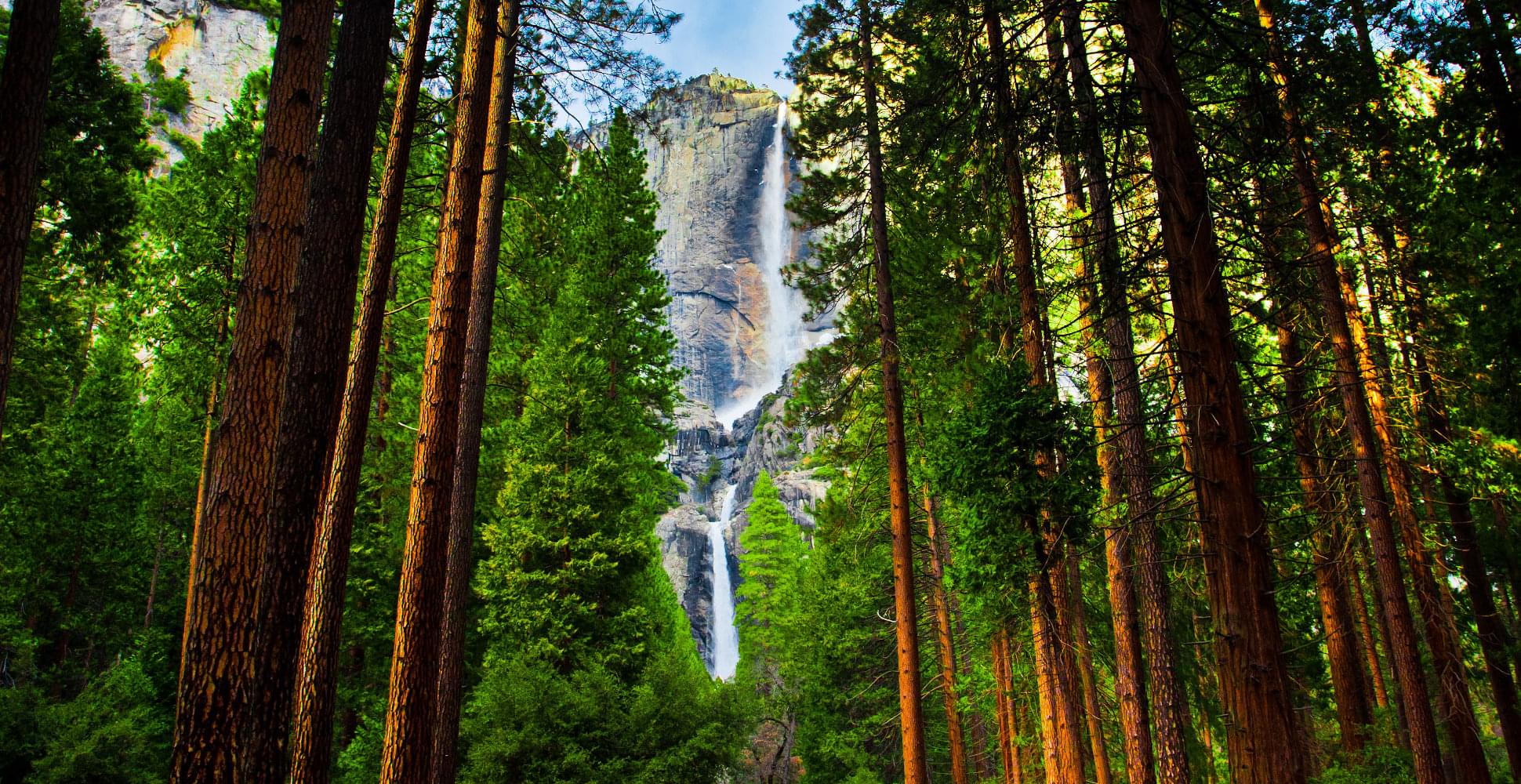 Yosemite Falls in Yosemite National Park